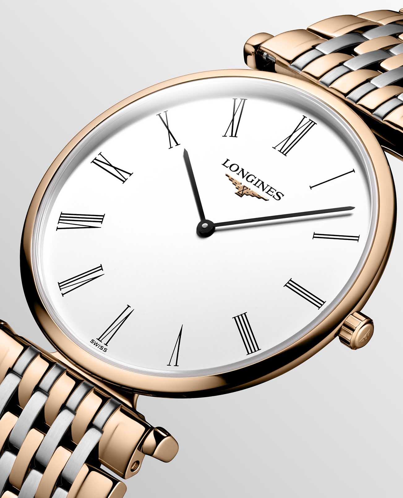 Longines Longines La Grande Classique L4.709.1.21.7 , наручные женские часы фото под углом